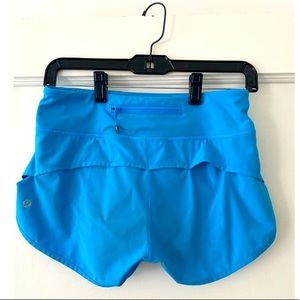 Lululemon speed up shorts. 2.5” inseam.